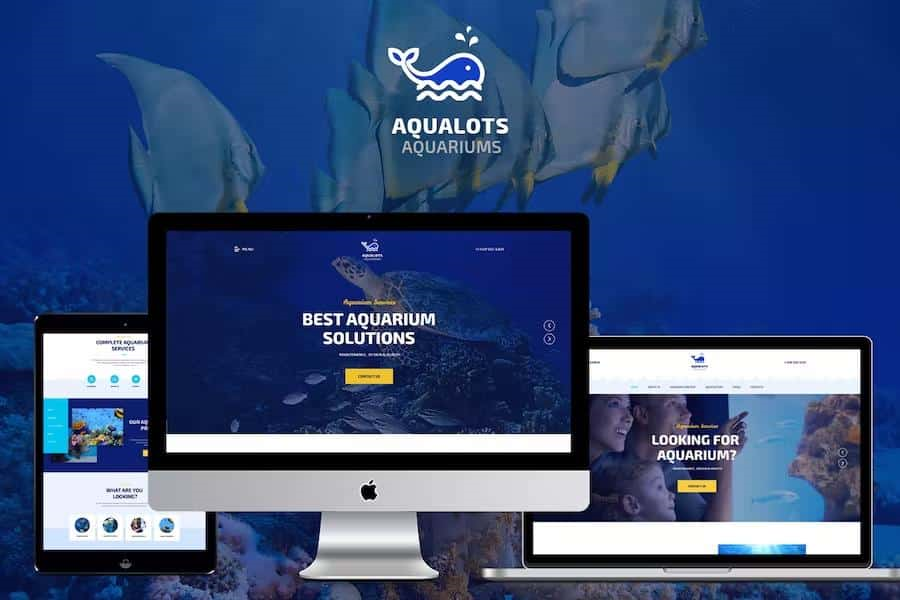 AQUALOTS – AQUARIUM INSTALLATION AND MAINTANANCE SERVICES WORDPRESS THEME